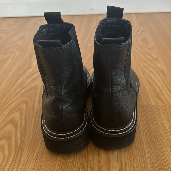 Dolce Vita Moana H2O Boots Black Leather, Size US 7.5 - Picture 6 of 6